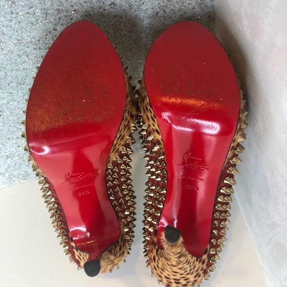 🔴Sold🔴 Suede Leopard Pony Lady - Picture 5 of 7